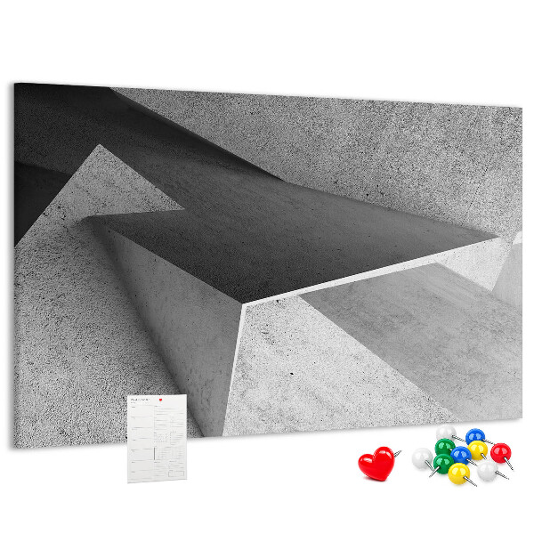 Parafatábla falra Geometriai alakzatok minimalista stílusban