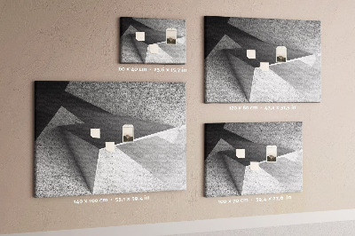 Parafatábla falra Geometriai alakzatok minimalista stílusban