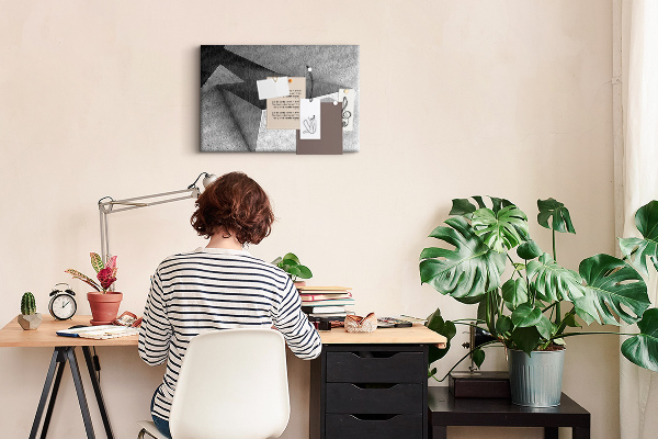 Parafatábla falra Geometriai alakzatok minimalista stílusban