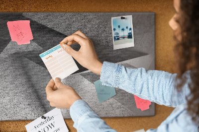 Parafatábla falra Geometriai alakzatok minimalista stílusban