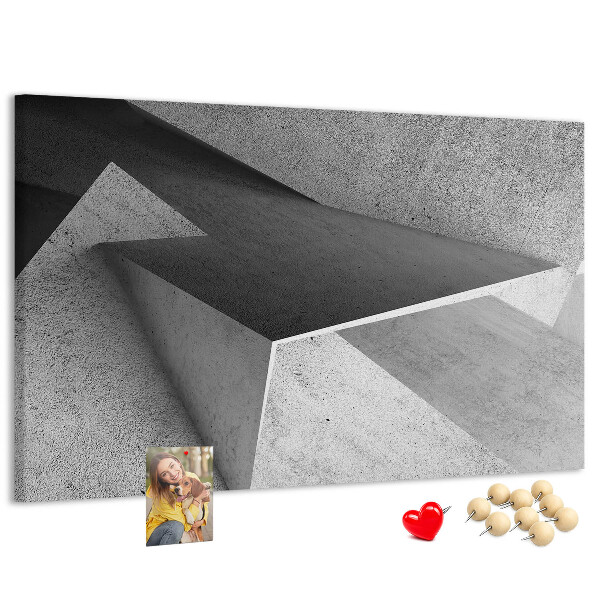 Parafatábla falra Geometriai alakzatok minimalista stílusban