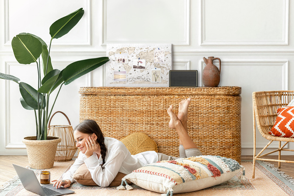 Parafatábla falra Ősi világtérkép földrajzi részletekkel