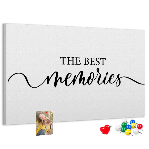 Parafatábla falra A legszebb emlékek elegáns stílusban