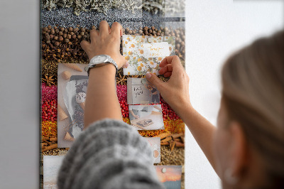 Mágneses falitábla Aromás fűszerek