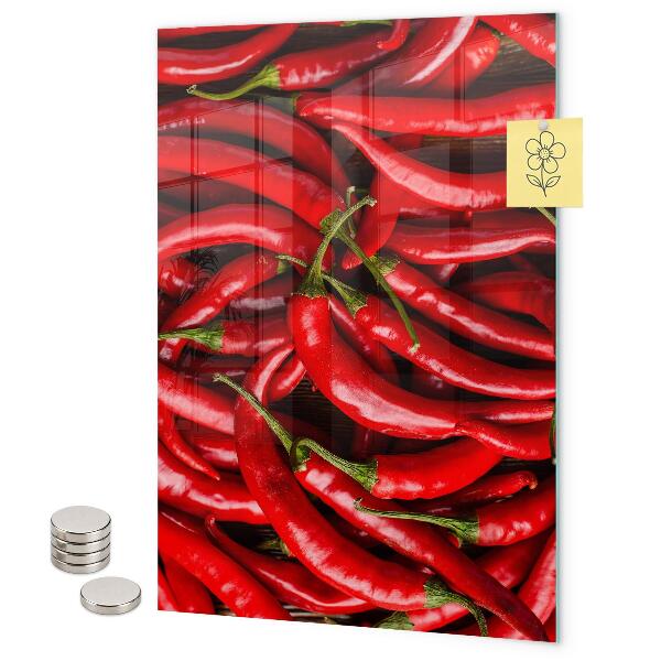 Mágnes tábla Csípős paprika