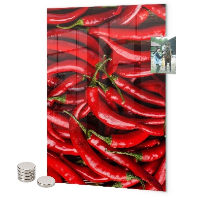 Mágnes tábla Csípős paprika