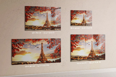 Mágneses tábla Eiffel-torony