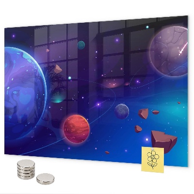 Mágneses tábla Bolygógalaxis