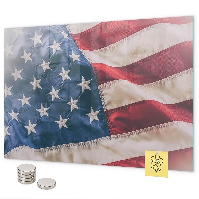 Mágneses tábla Amerikai zászló