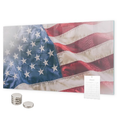 Mágneses tábla Amerikai zászló