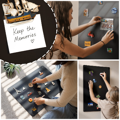 Tábla utazási mágneseknek a nyaralásból