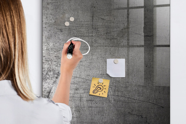 Törölhető mágneses tábla Modern tábla fényképekhez és jegyzetekhez