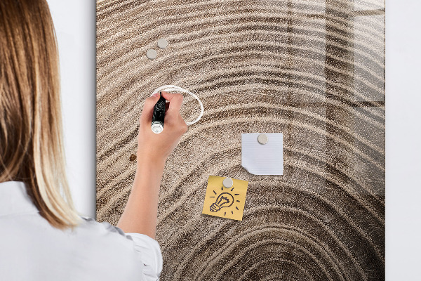 Törölhető mágneses tábla Mágneses tábla fényképekhez és jegyzetekhez