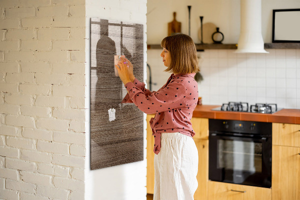 Törölhető mágneses tábla Modern tábla fényképekhez és jegyzetekhez