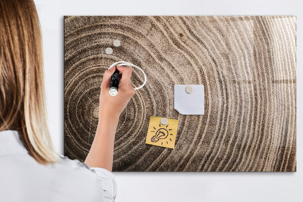 Törölhető mágneses tábla Üzenőtábla mágnesekkel és fényképekkel