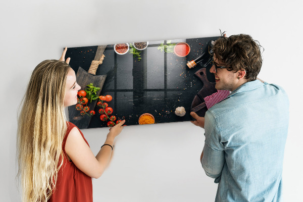 Törölhető mágneses tábla Konyhai inspirációk személyes emlékekkel