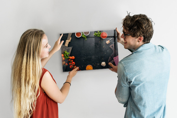 Törölhető mágneses tábla Konyhai inspirációk személyes emlékekkel