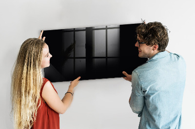 Törölhető mágneses tábla Modern tábla jegyzetekhez és fotókhoz