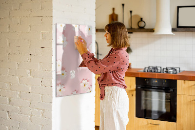 Törölhető mágneses tábla Kreatív tábla jegyzetekhez és fotókhoz