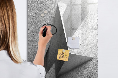 Mágneses felíró tábla Modern fotókiállító tábla