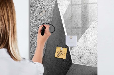 Mágneses felíró tábla Modern fotókiállító tábla