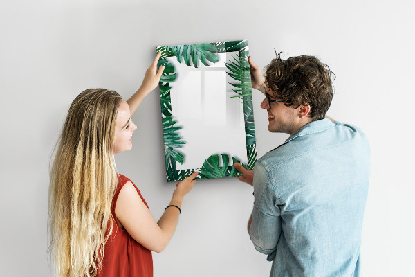 Mágneses felíró tábla Zöld tábla fotók bemutatásához