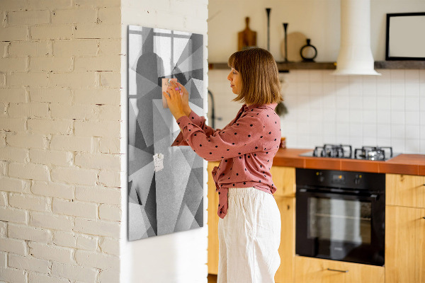 Törölhető mágneses tábla Modern tábla jegyzetekhez és fotókhoz