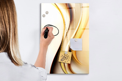 Törölhető mágneses tábla Színes tábla jegyzetekhez és fotókhoz