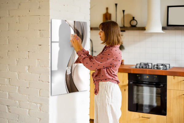 Mágneses felíró tábla Stílusos tábla jegyzetekhez és fotókhoz