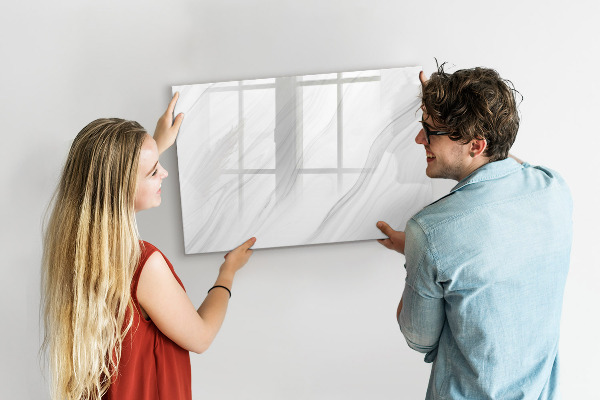 Mágneses felíró tábla Tábla emlékek és fotók bemutatására