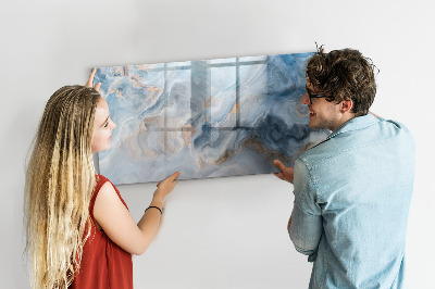 Mágneses felíró tábla Modern fotókiállító tábla