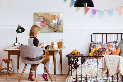 Törölhető mágneses tábla Modern tábla fényképekhez és jegyzetekhez