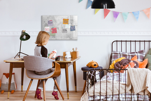 Mágneses felíró tábla Egy hangulatos hely az emlékeknek és a jegyzeteknek