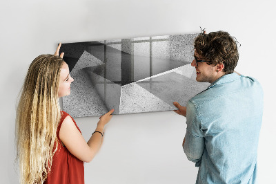 Törölhető mágneses tábla Modern tábla jegyzetekhez és fotókhoz