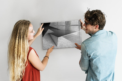 Törölhető mágneses tábla Modern tábla jegyzetekhez és fotókhoz