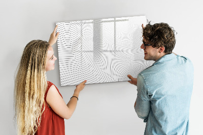 Törölhető mágneses tábla Modern tábla fényképekhez és jegyzetekhez