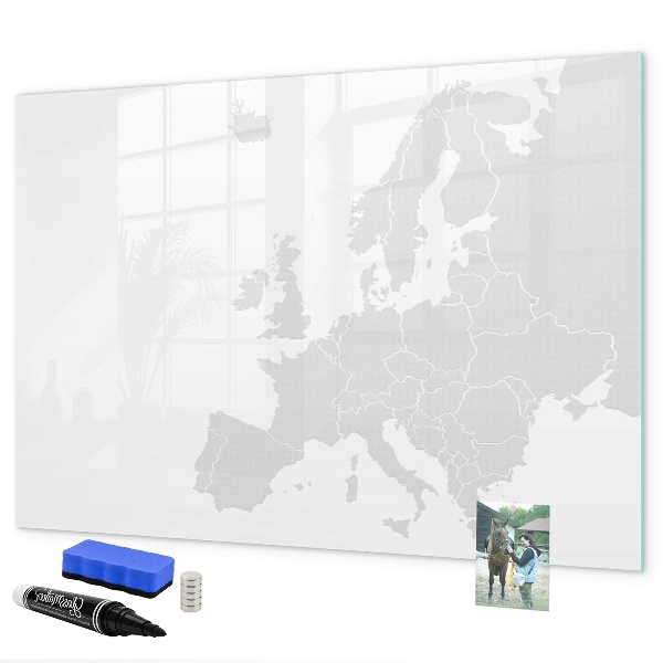 Törölhető mágneses tábla Interaktív poszter fotókhoz és jegyzetekhez