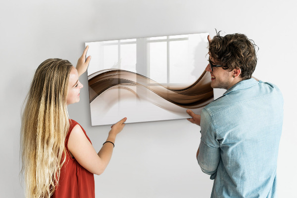 Törölhető mágneses tábla Modern fotókiállító tábla