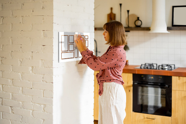 Törölhető mágneses tábla Kreatív tér emlékeknek és fotóknak