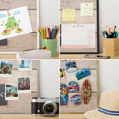 Keretes mágneses tábla arany színben Motiváció minden nap