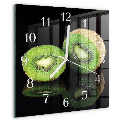 Szögletes fali üvegóra Kiwi