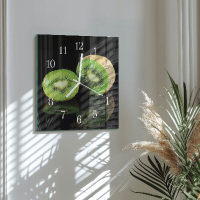 Szögletes fali üvegóra Kiwi