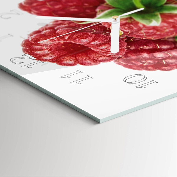 Szögletes fali üvegóra Málna