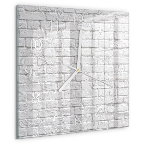 Szögletes fali üvegóra Tégla