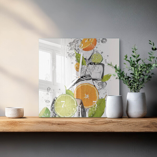 Szögletes fali üvegóra Citrusfélék