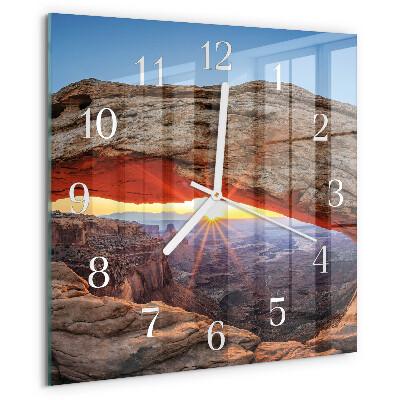 Szögletes fali üvegóra Grand Canyon