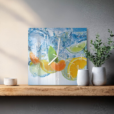 Szögletes fali üvegóra Citrusfélék