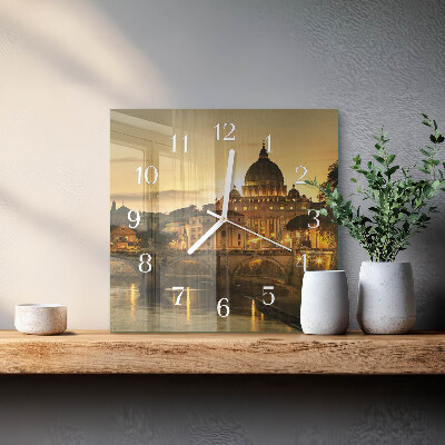 Szögletes fali üvegóra Székesegyház
