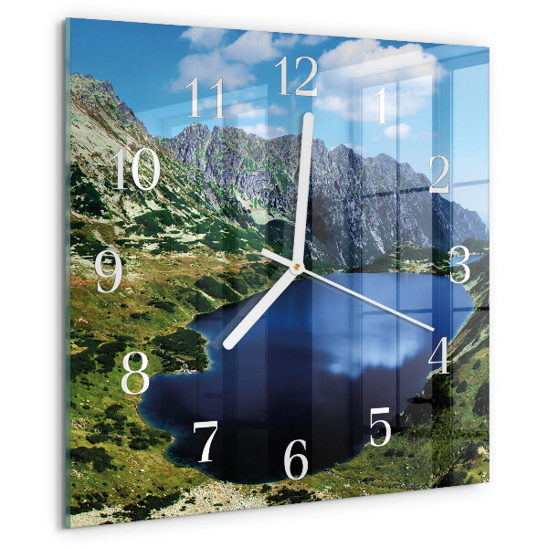 Szögletes fali üvegóra Morskie Oko