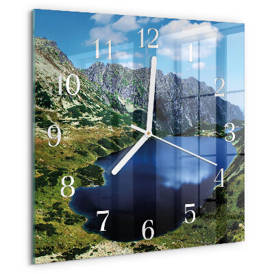 Szögletes fali üvegóra Morskie Oko